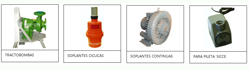 TRACTOBOMBAS - BOMBAS SOPLANTES- BOMBAS PILETAS